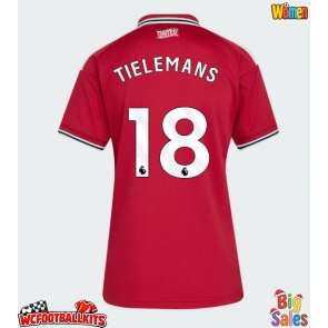 Manchester United Youri Tielemans #18 Replica Home Stadium Shirt for Women 2026-27 Short Sleeve